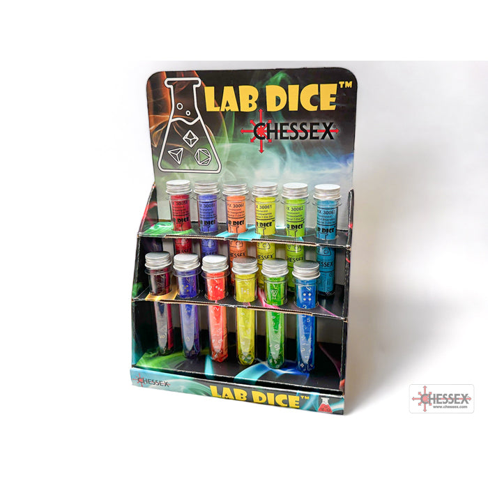 CHX 30718 Lab Dice 7 Polyhedral Dice Set Sampler