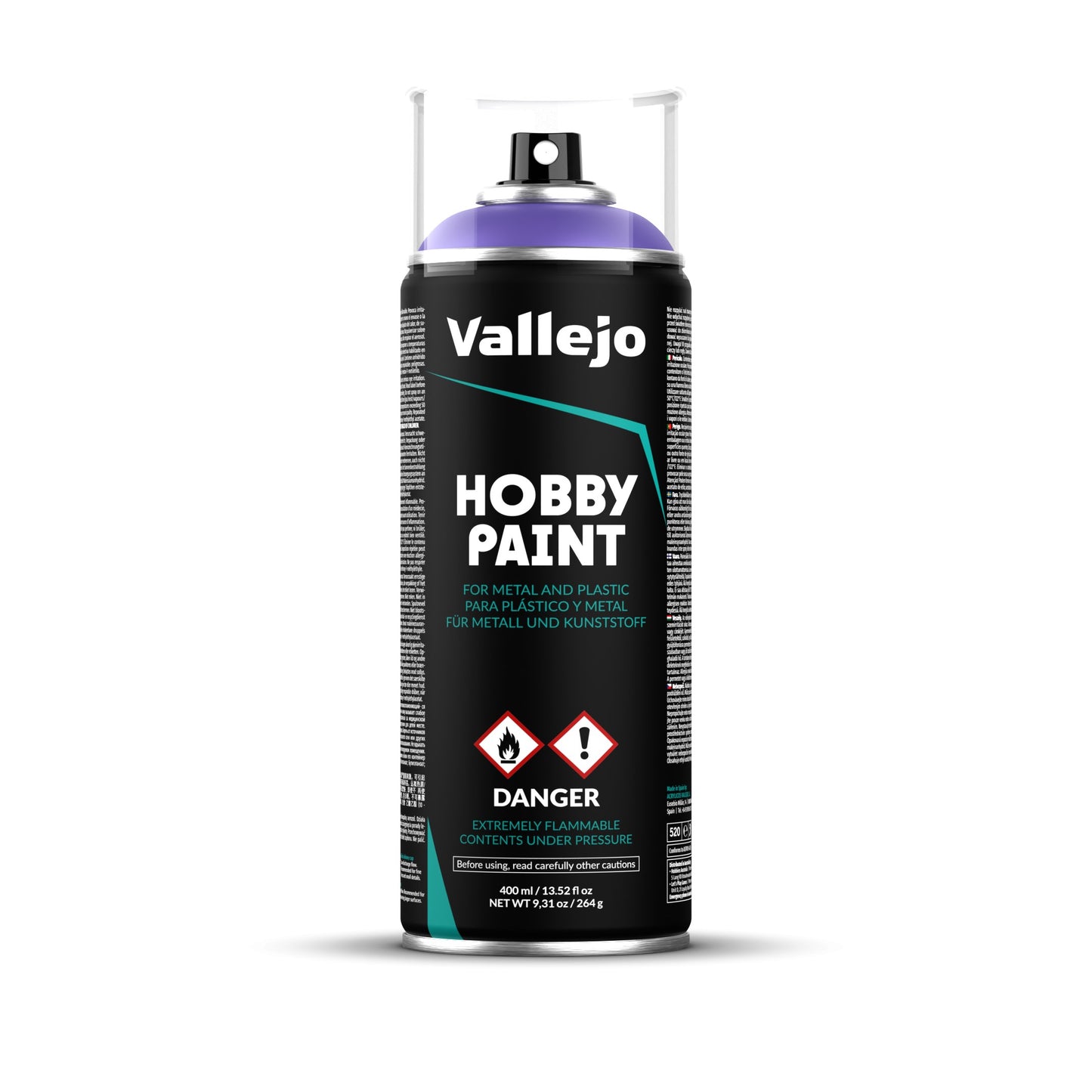Vallejo Aerosol Spray Primer - Alien Purple 400ml