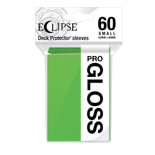 Ultra Pro: UP15630 Eclipse Gloss Small Sleeves 60 pack Lime Green