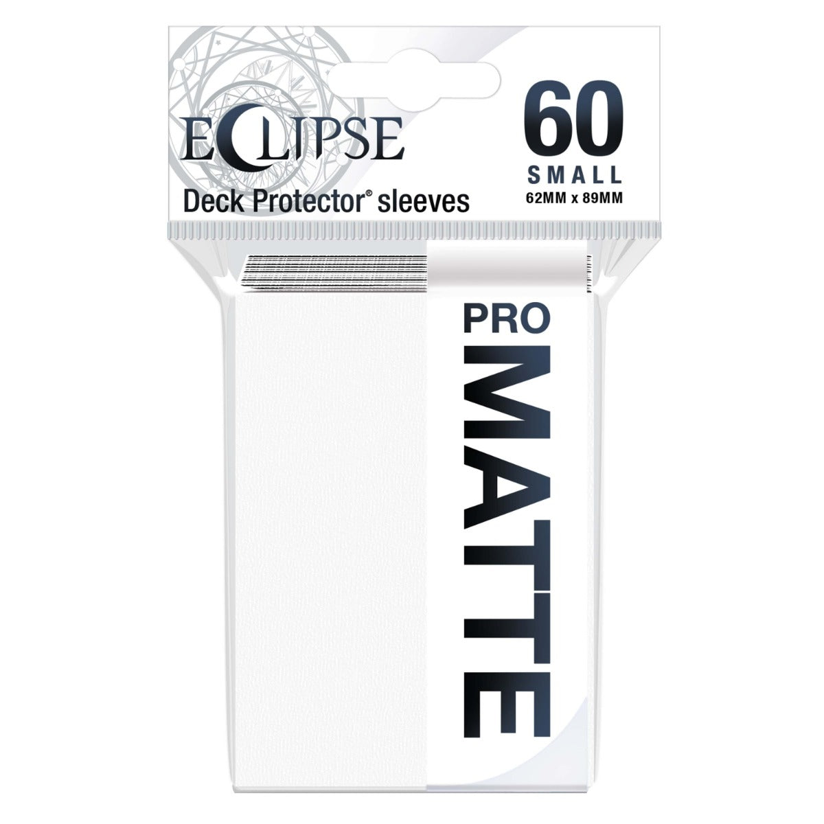 Ultra Pro: UP15636 Eclipse Matte Small Sleeves 60 pack Arctic White