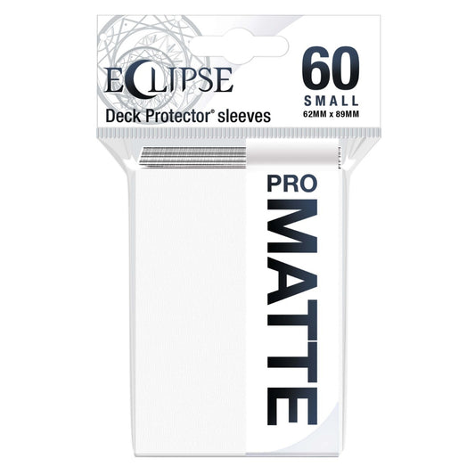 Ultra Pro: UP15636 Eclipse Matte Small Sleeves 60 pack Arctic White