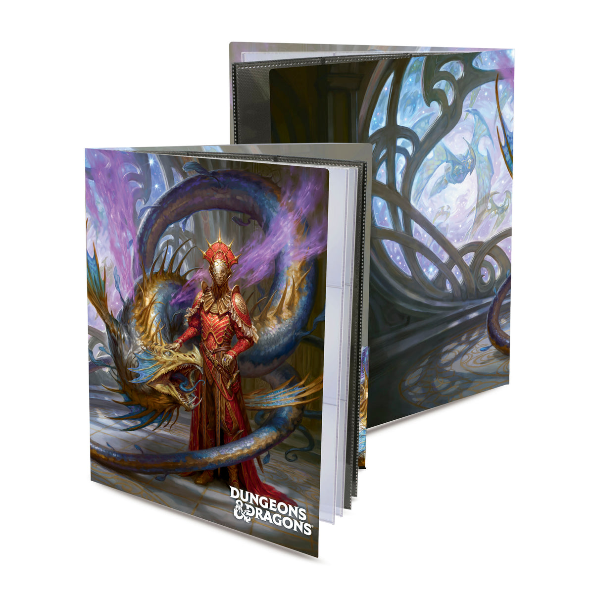 Ultra Pro: UP19433 Dungeons & Dragons Cover Series Light of Xaryxis Character Folio with Stickers