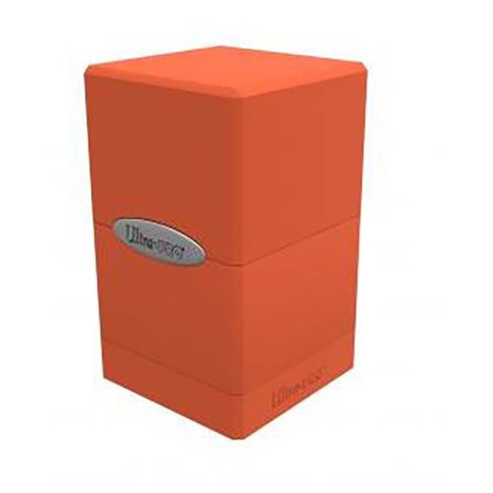 Ultra Pro: UP15732 Satin Tower - Pumpkin Orange