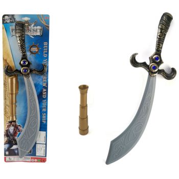 Pirate 2pc Cutlass & Telescope