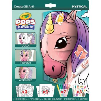 Crayola POPS 3D Activity Set - Mystical