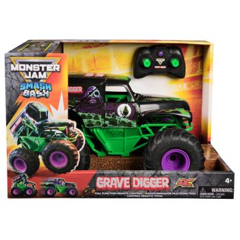 Monster Jam Radio Control 1:15 Smash n Bash Grave Digger