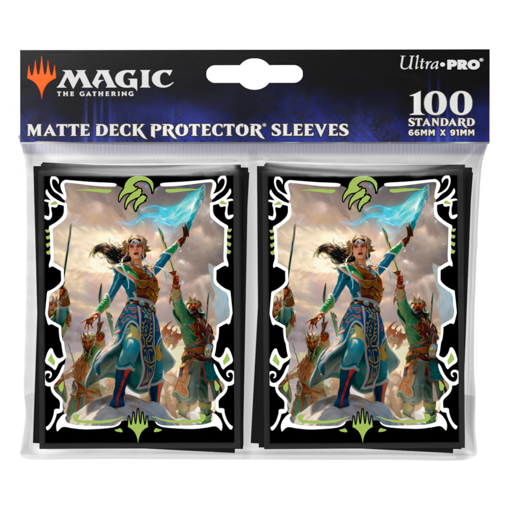 Ultra Pro: UP38801 Return to Tarkir Q2 2025 100ct Deck Protector Sleeves Temur Commander MtG