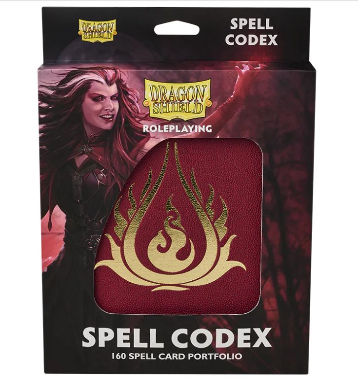 Dragon Shield RPG: Spell Codex – Blood Red