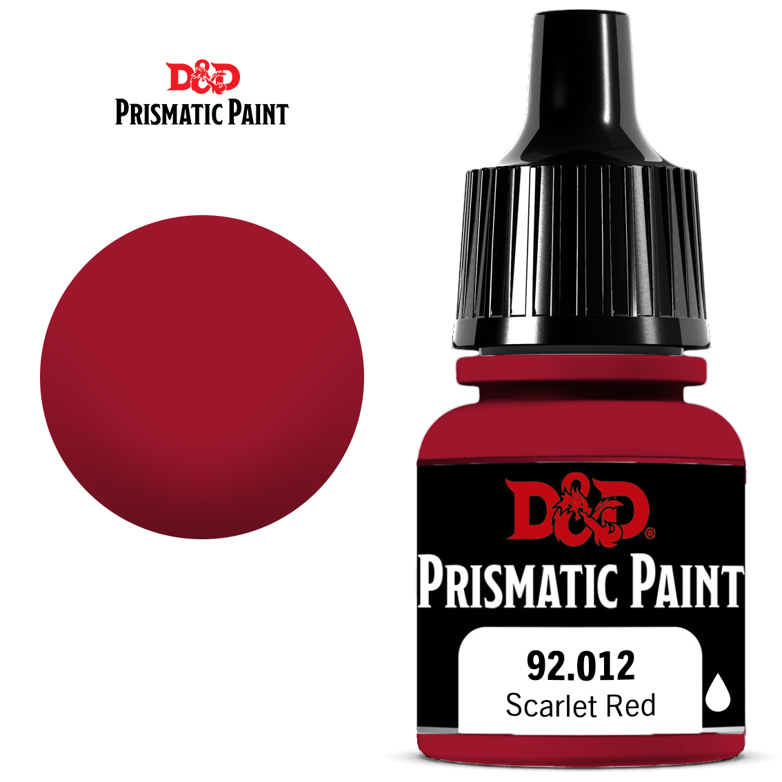 D&D Prismatic Paint Scarlet Red 92.012