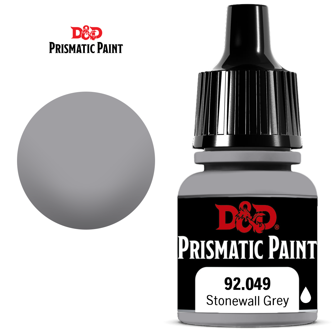 D&D Prismatic Paint Stonewall Grey 92.049