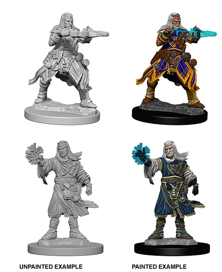 Pathfinder Battles Deep Cuts Male Human Wizard