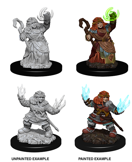 Pathfinder Battles Deep Cuts Female Dwarf Summoner