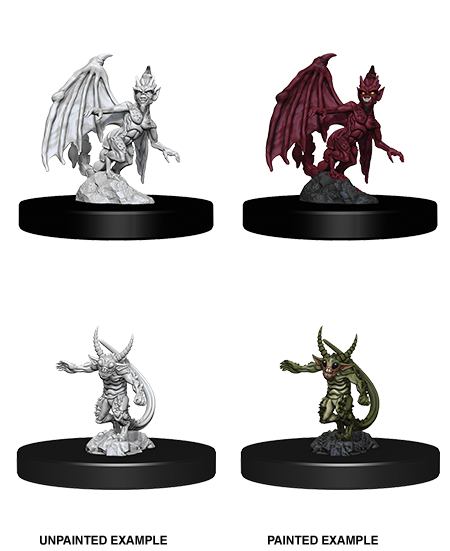 D&D Nolzurs Marvelous Unpainted Miniatures Quasit & Imp
