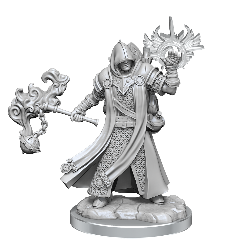 D&D Frameworks Human Cleric Male