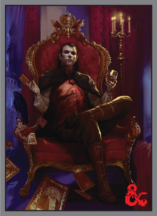 Ultra Pro: UP86515 Dungeons and Dragons Count Strahd von Zarovich Standard Sized Sleeves 50ct