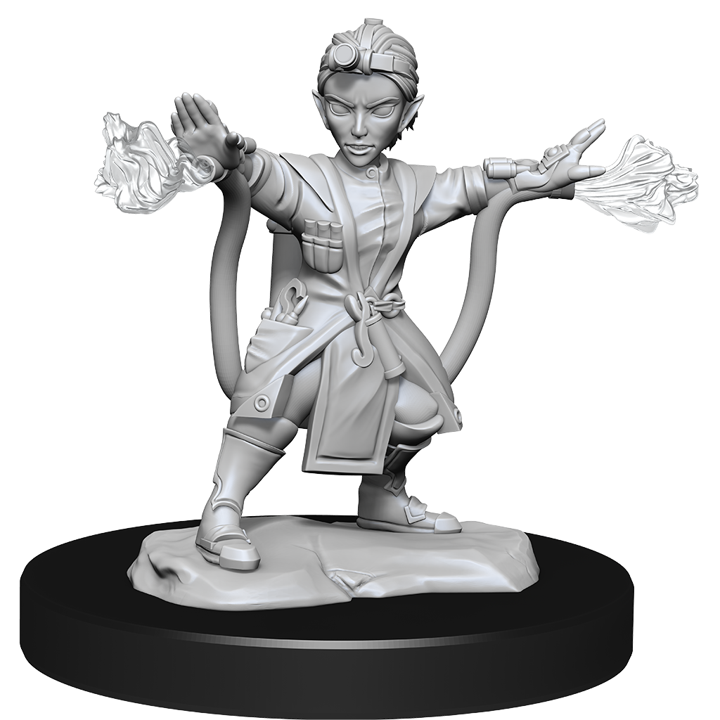 D&D Nolzurs Marvelous Unpainted Miniatures Gnome Artificer Female