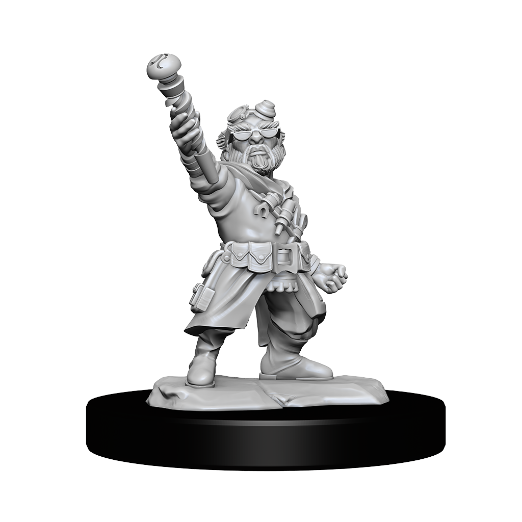 D&D Nolzurs Marvelous Unpainted Miniatures Gnome Artificer Male
