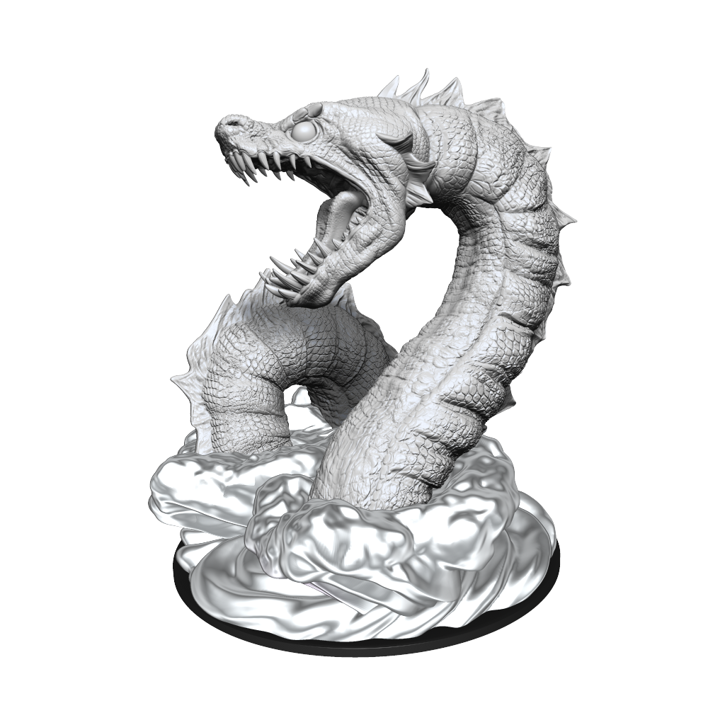 Critical Role Unpainted Miniatures Swavain Basilisk