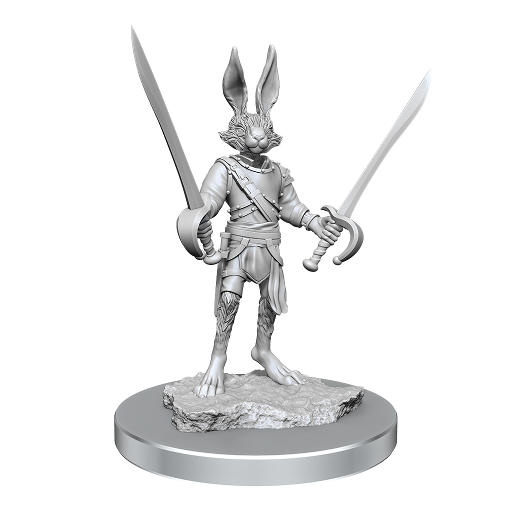 D&D Nolzurs Marvelous Unpainted Miniatures Harengon Rogues