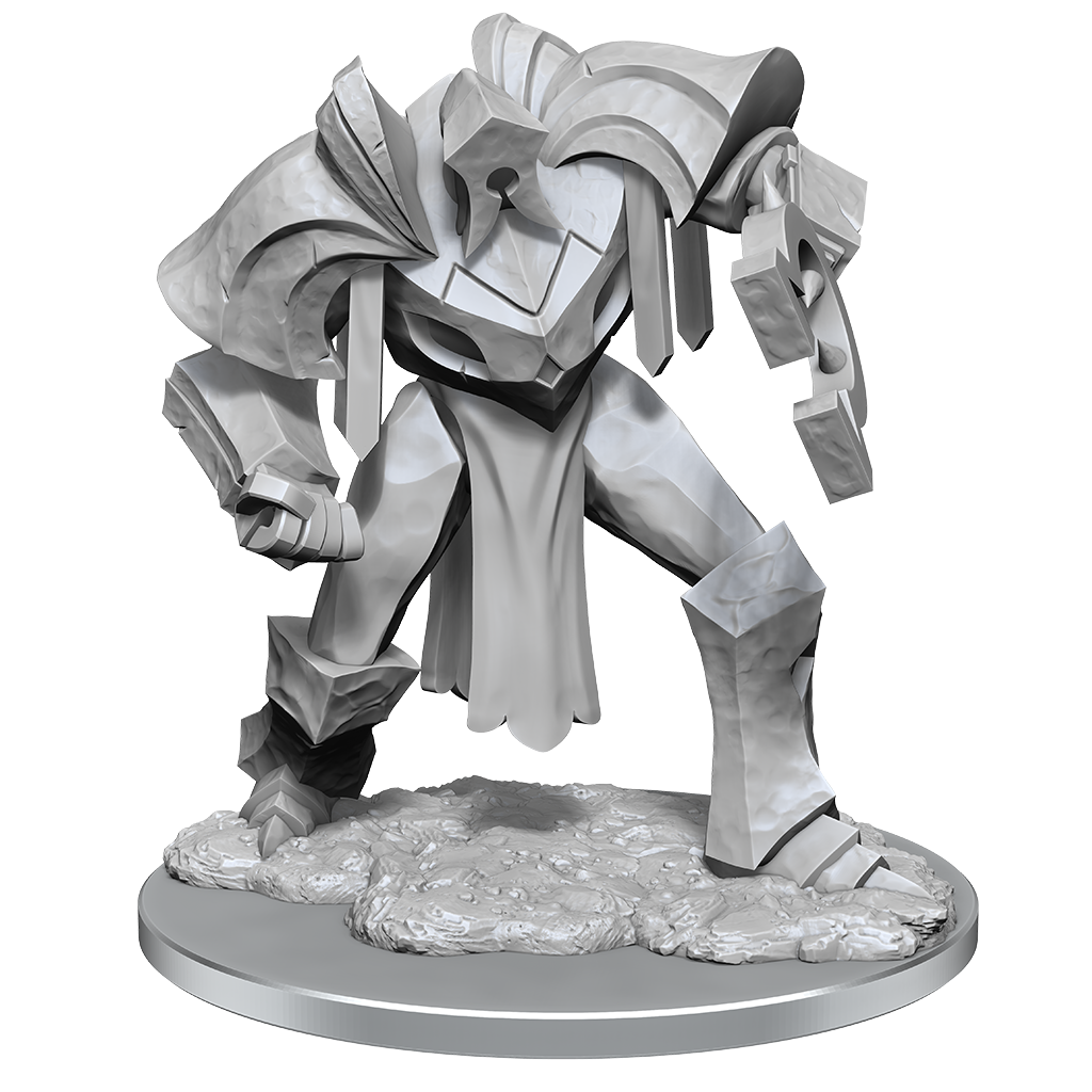 Critical Role Unpainted Miniatures Mage Hunter Golem
