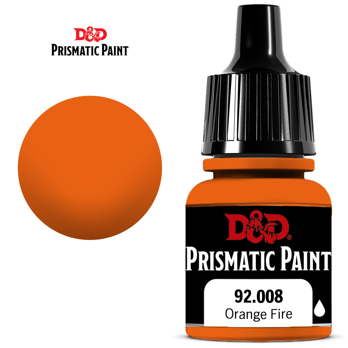 D&D Prismatic Paint Orange Fire 92.008