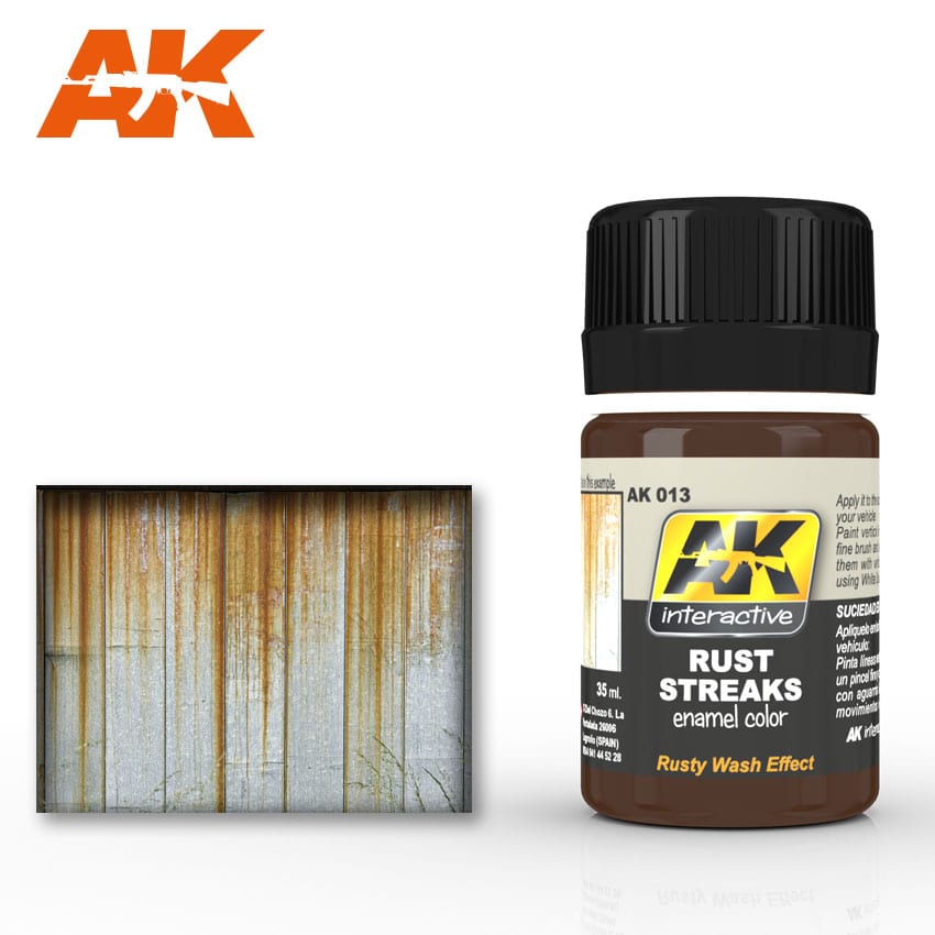 AK Interactive - Weathering Products - Rust Streaks 35ml