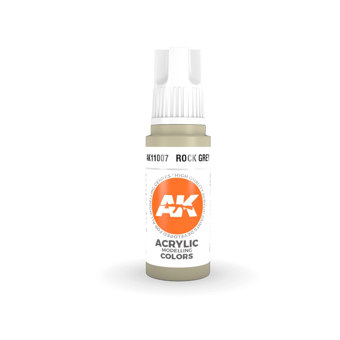 AK Interactive - 3 Gen Acrylics - Rock Grey 17ml