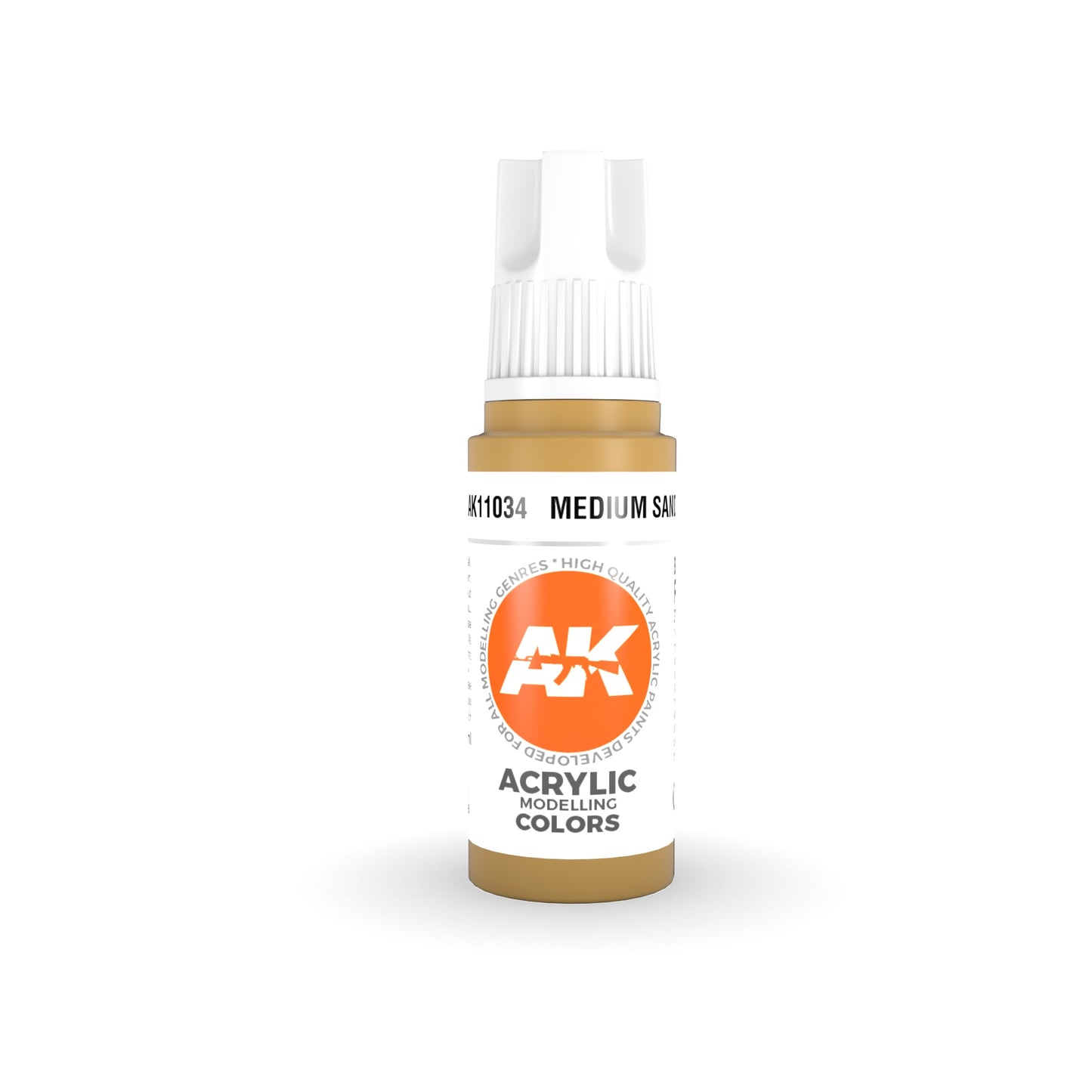 AK Interactive - 3 Gen Acrylics - Medium Sand 17ml
