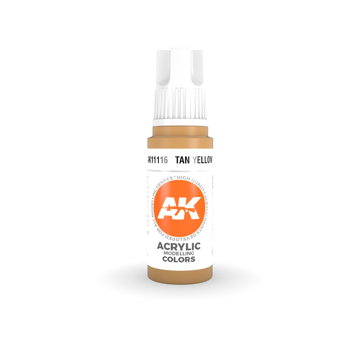 AK Interactive - 3 Gen Acrylics - Tan Yellow 17ml