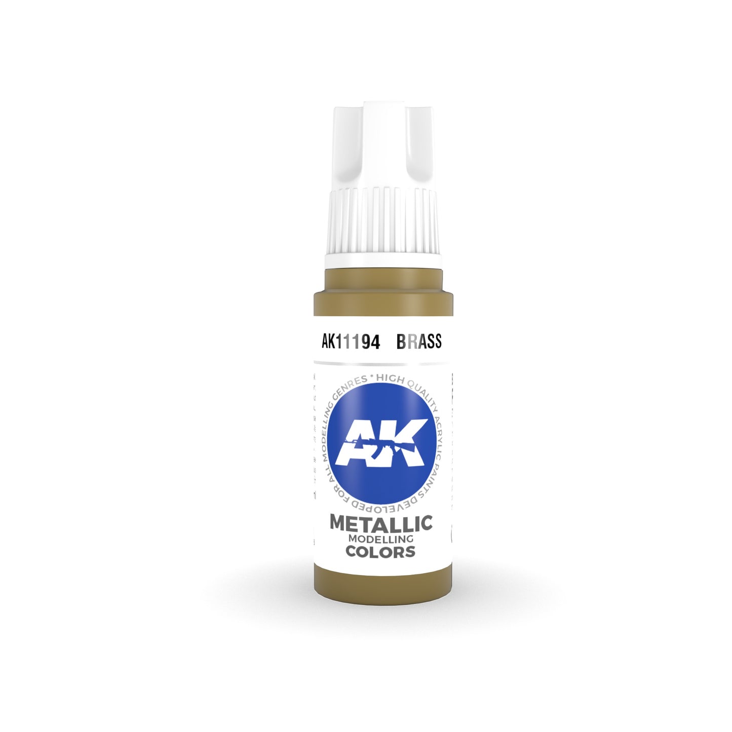 AK Interactive - 3 Gen Acrylics - Brass 17ml