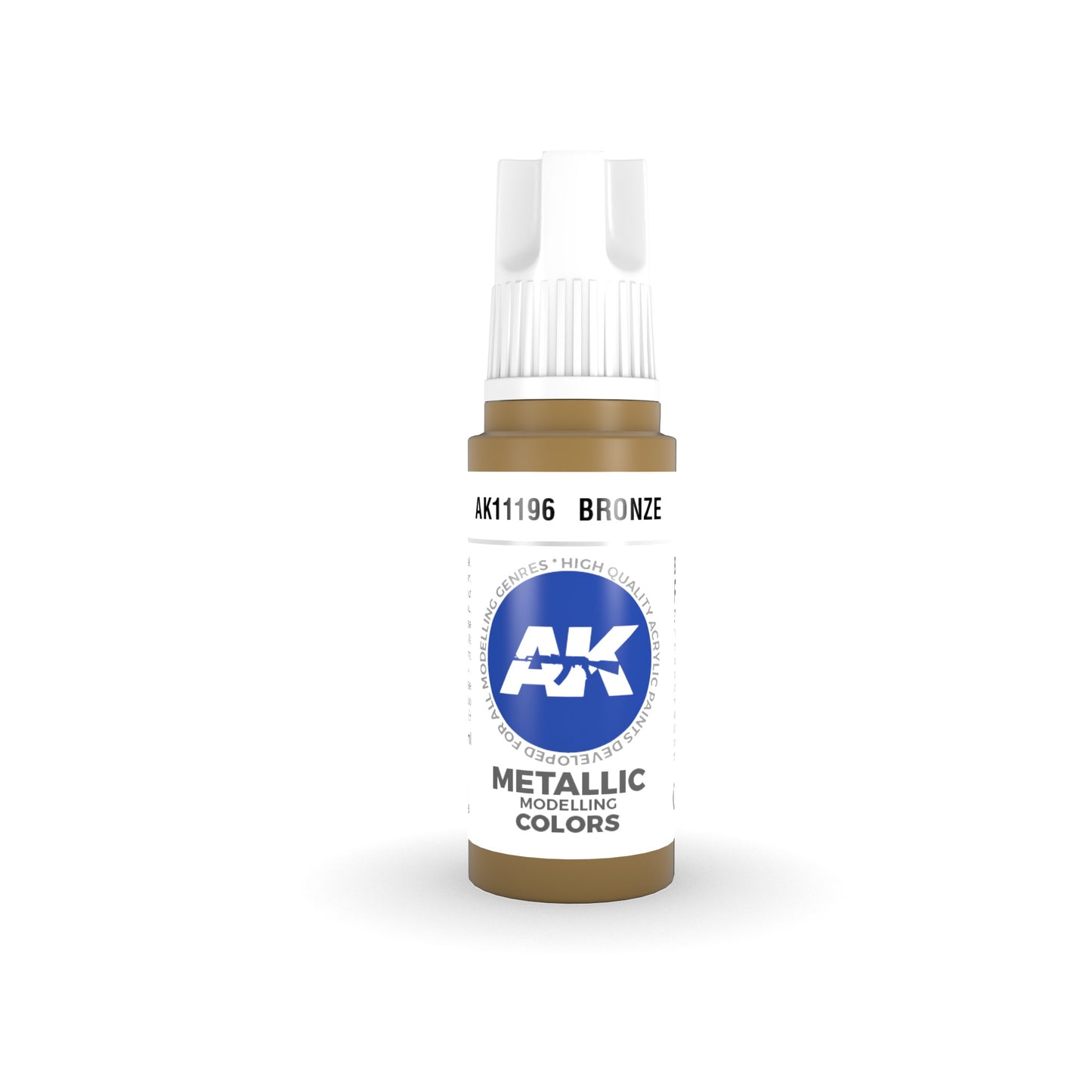 AK Interactive - 3 Gen Acrylics - Bronze 17ml