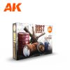 AK Interactive - 3 Gen Sets - Rust
