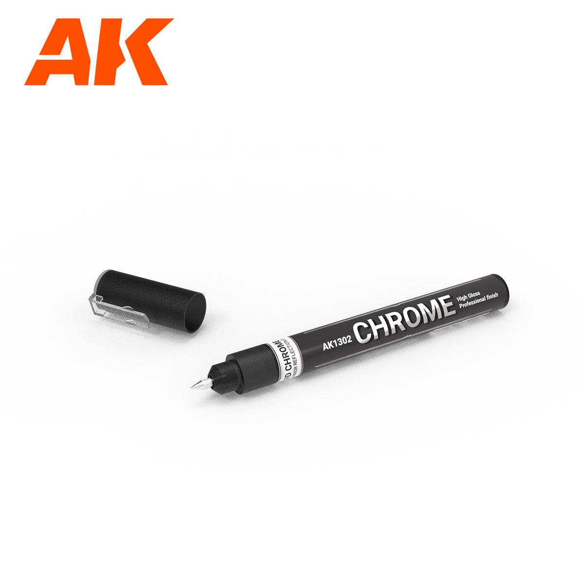 AK Interactive - Auxiliaries - Silver Marker