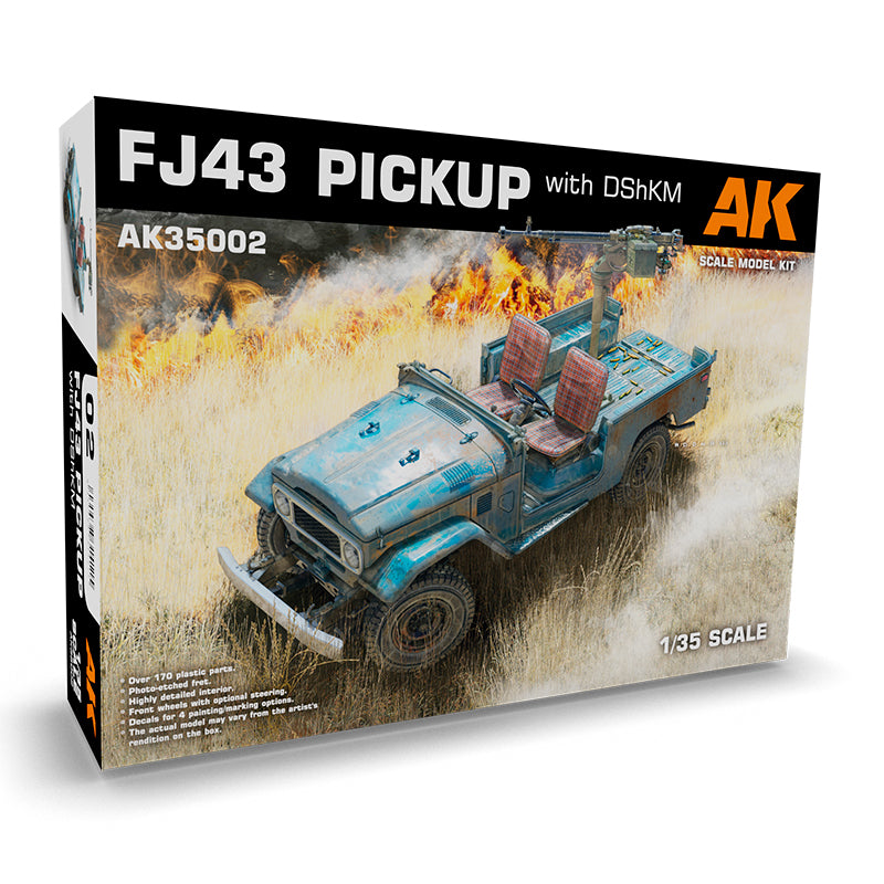 AK Interactive - Scale Models - Fj43 Pickup With Dshkm
