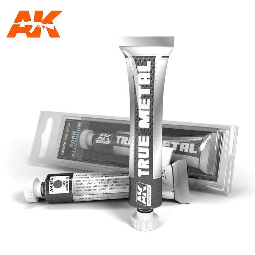 AK Interactive - Metallics - True Metal Dark Aluminium 30ml