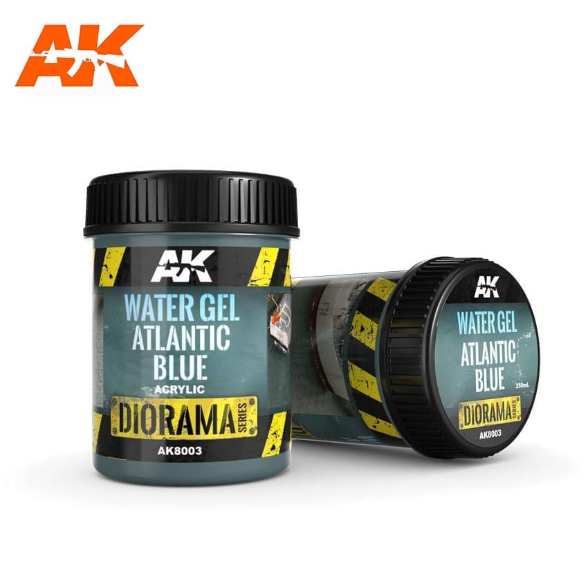 AK Interactive - Dioramas - Water Gel Atlantic Blue 250ml