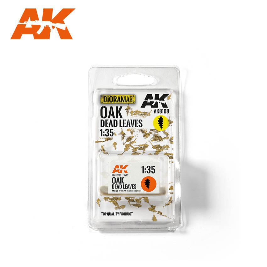 AK Interactive - Vegetation - OAK Dead Leaves 1/35