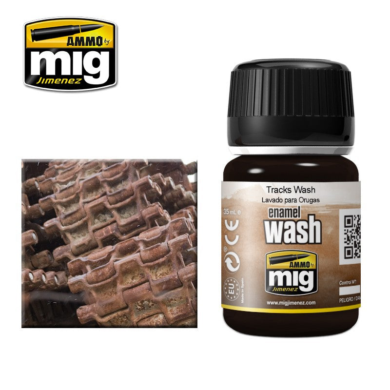 Ammo by MIG - Enamel Washes - Tracks Wash 35ml