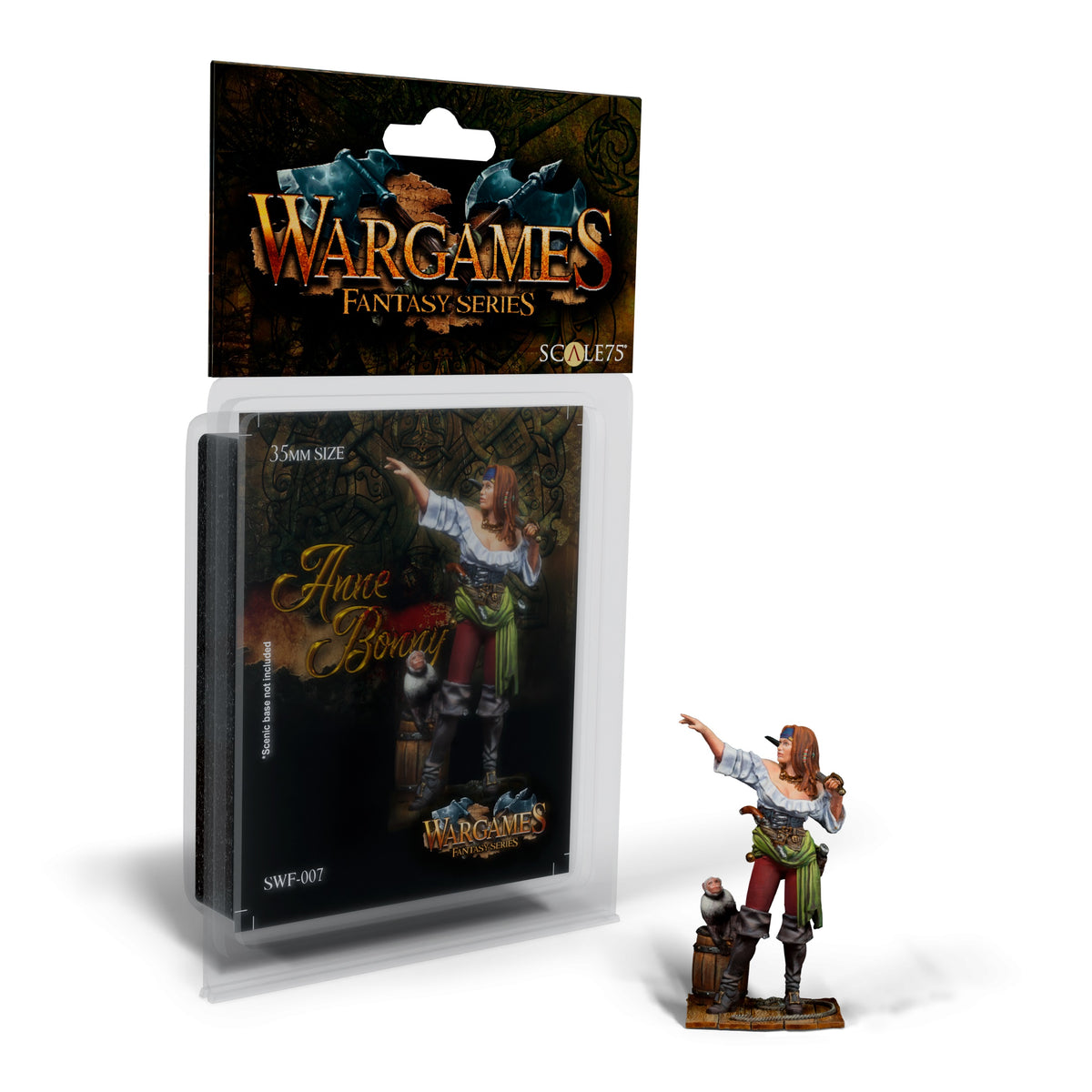 Scale 75 - Figures - Fantasy Wargames - Anne Bonny 35mm