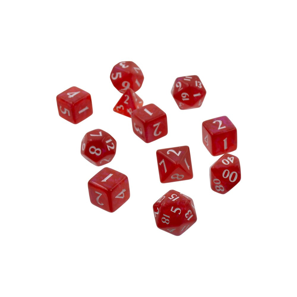 Ultra Pro: UP15564 Eclipse 11 Dice Set: Apple Red