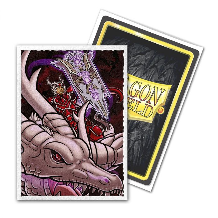 Dragon Shield: Sleeves – Matte Art – Lane Thunderhoof Portrait