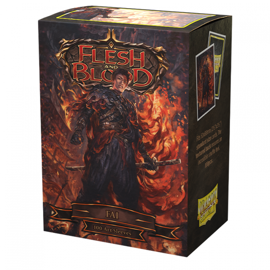 Dragon Shield: Sleeves – Matte Art – Flesh and Blood: Uprising Fai