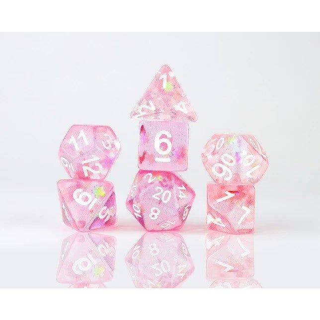 Sirius Dice - Celestial - Autumn Dawn Dice Set 7