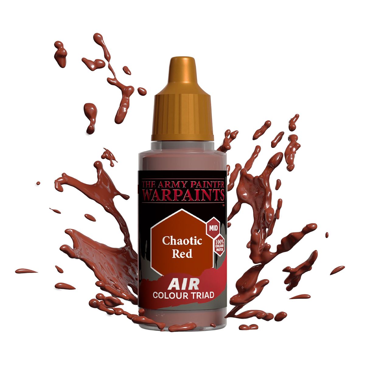 Army Painter - Warpaints Air - Chaotic Red Acrylic Paint 18ml