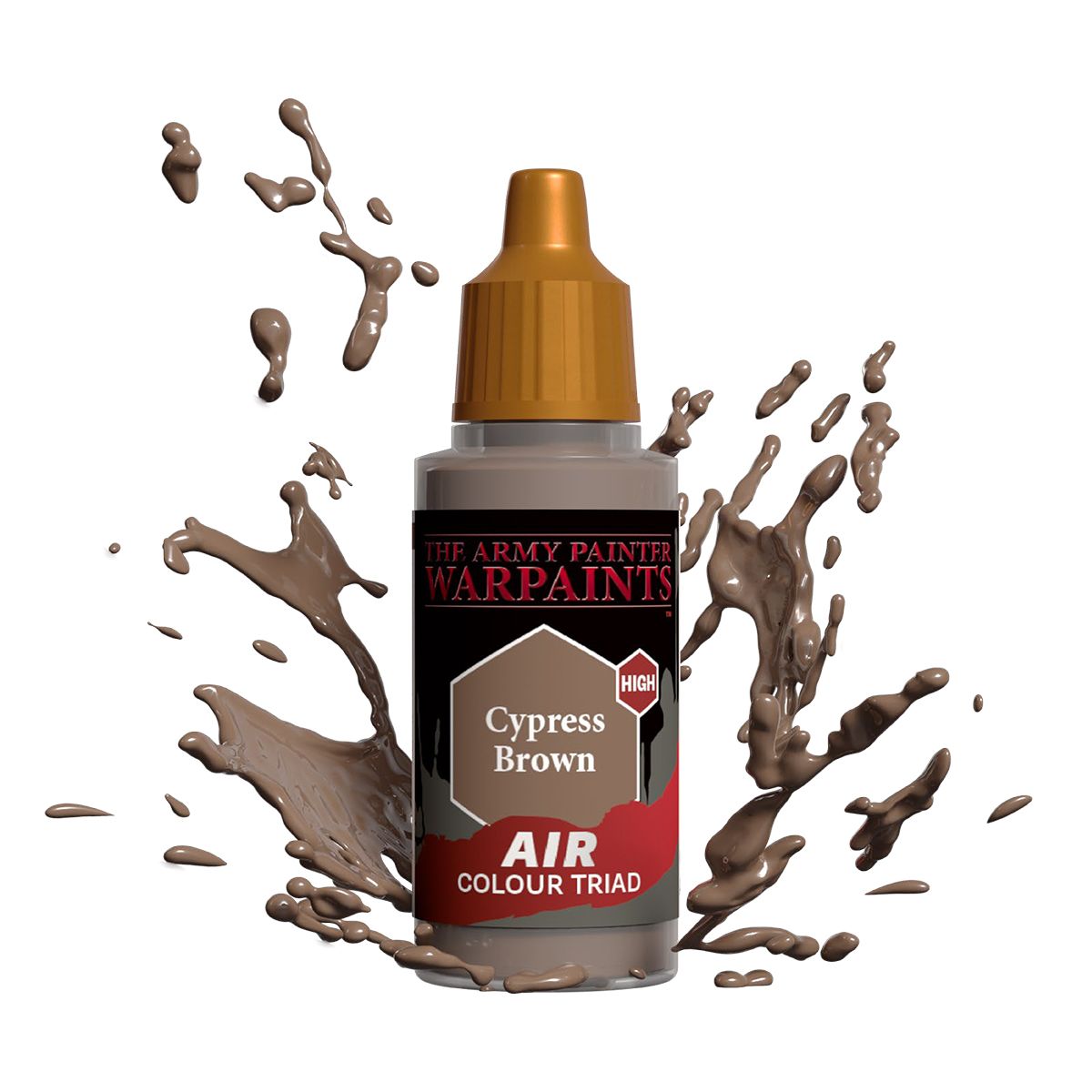 Army Painter - Warpaints Air - Cypress Brown Acrylic Paint 18ml