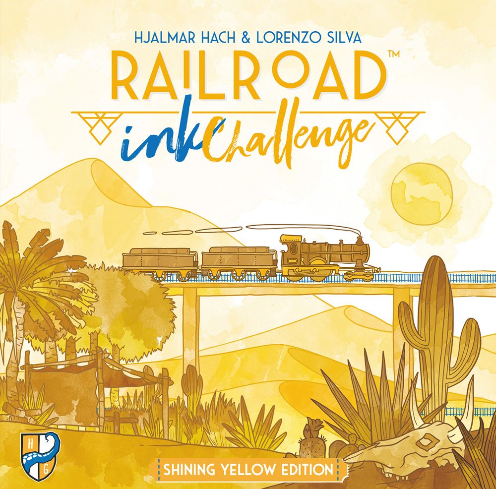 Railroad Ink - Challenge Dice - Shining Yellow