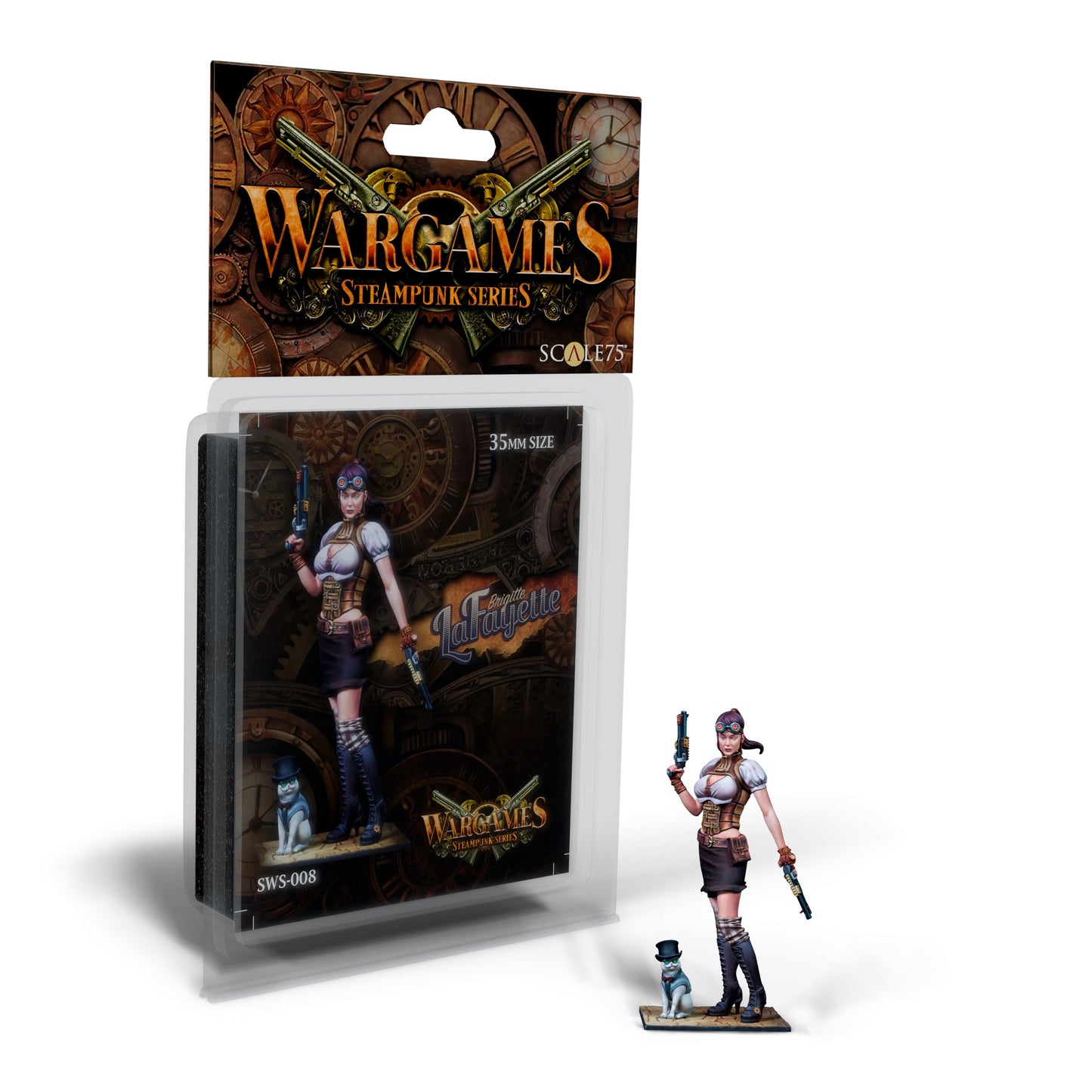 Scale 75 - Figures - Steampunk Wargames - Brigitte Lafayette 35mm