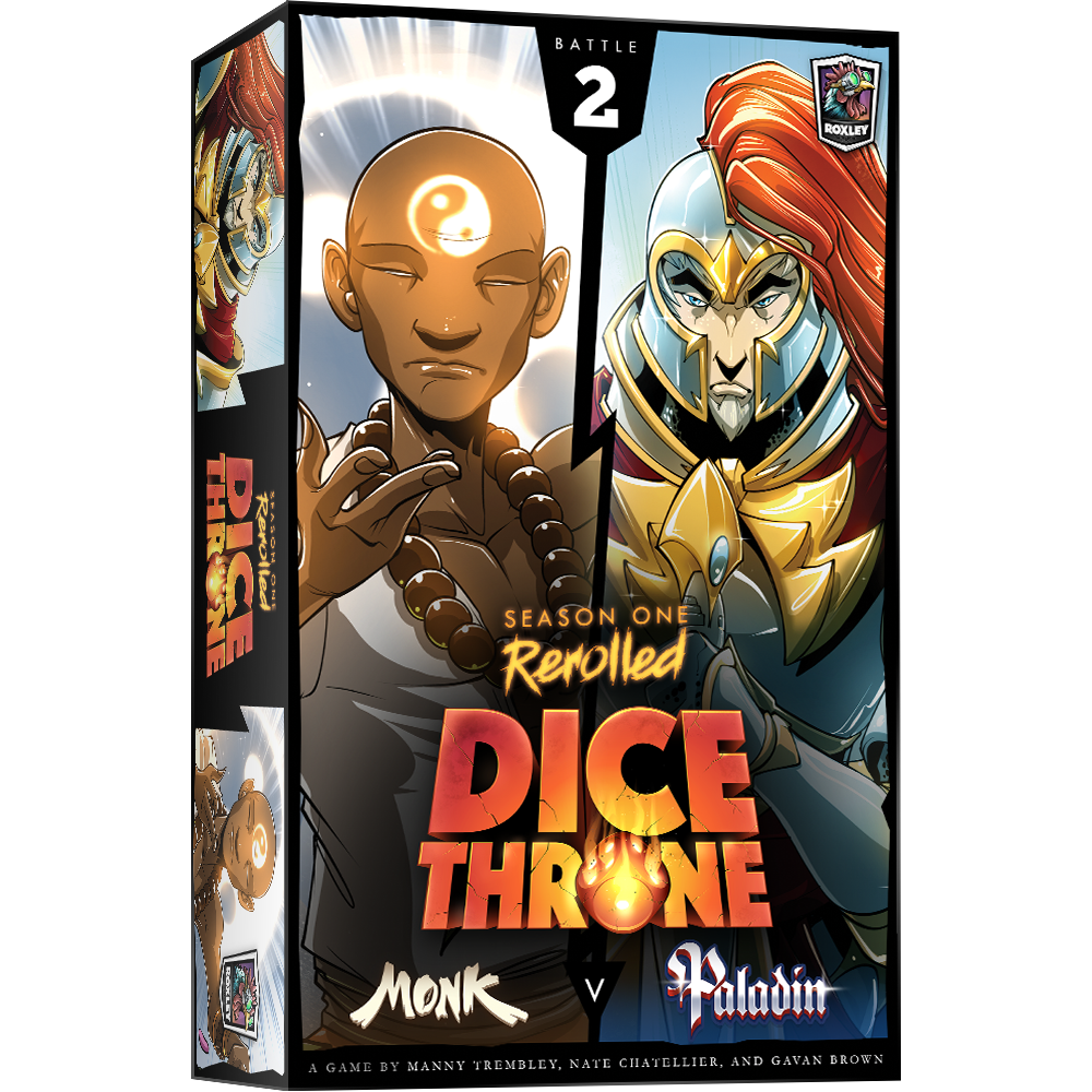 Dice Throne Season 1 Rerolled Monk v Paladin Box 2
