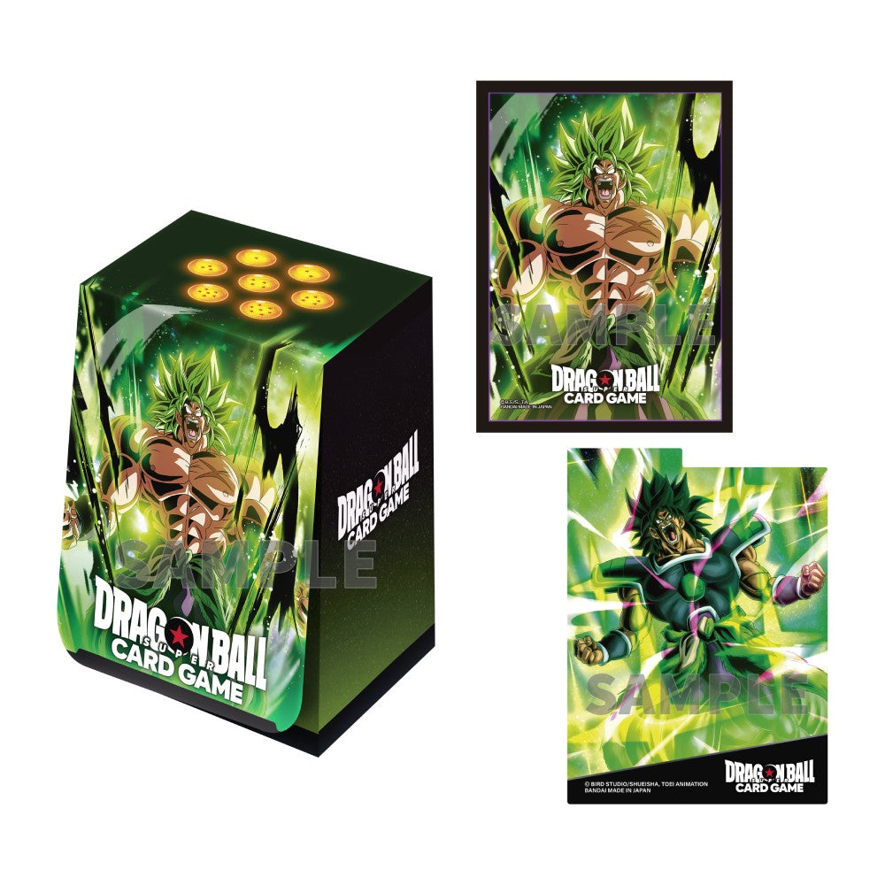 Dragon Ball Super Card Game: Fusion World – Official Card Case & Sleeves Set 4 Display: Broly