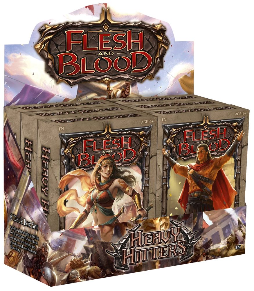 Flesh and Blood: Heavy Hitters – Blitz Deck Display